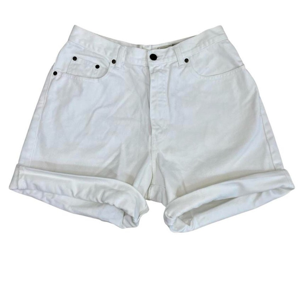 Eddie Bauer Loose-Fit White Shorts